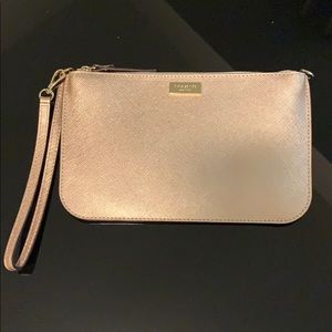 Kate Spade Rose Gold Wristlet
